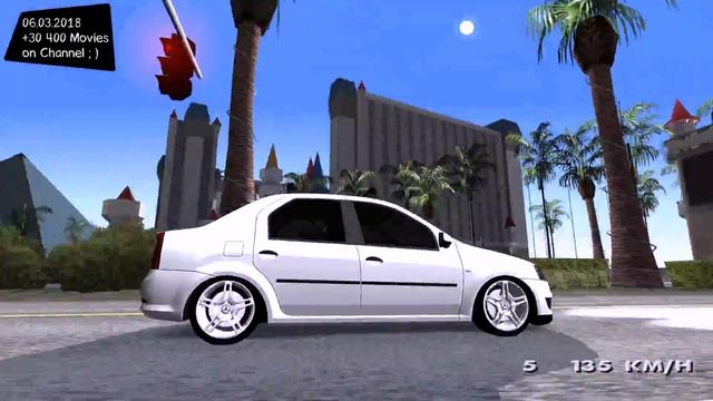 Dacia Logan 2011 MersinModifiyeCENTER Grand Theft Auto San Andreas GTA SA MOD _REVIEW