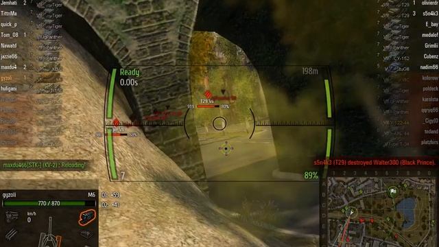 World of Tanks - M6 heavy tank gameplay