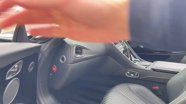 2021/21 ASTON MARTIN DB11 V8 4.0 VOLANTE IN CHINA GREY WITH BLACK LEATHER INTERIOR