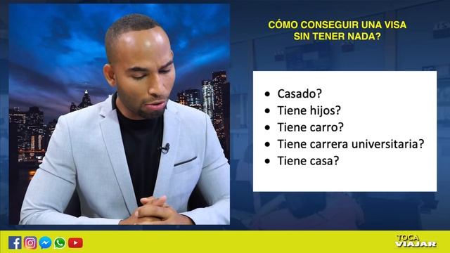 CÓMO OBTENER UNA VISA AMERICANA SIN TENER NADA? 2023 Toca Viajar