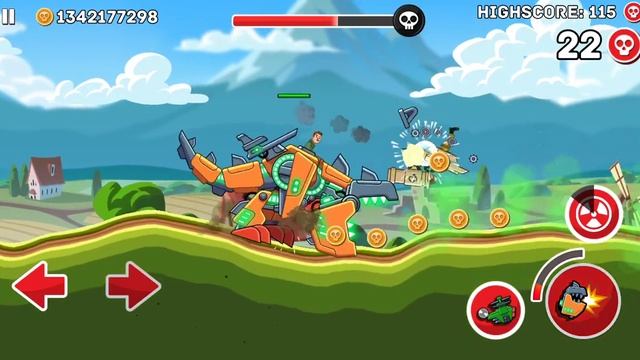 Hack Hills Of Steel  Last Version - Unlimited Money And  Diamon - Super Powers of T-REX