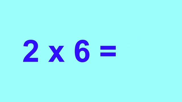 2 times table song - multiplication song