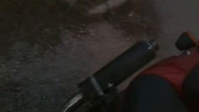 Kawasaki ZX-9R Ninja gettin it's flame on