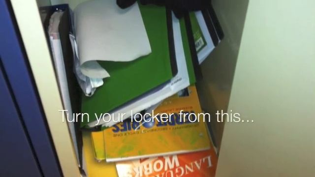 Locker Shelf Solutions - Organizing One Locker at a Time