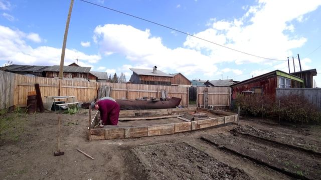 Строительство садового домика в Зеленогорске. ч. 1