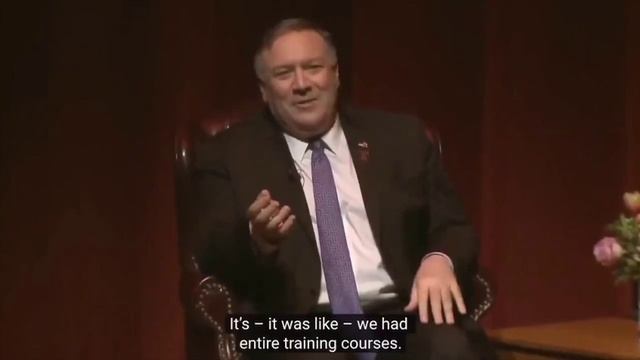 Майк Помпео, бывший Государственный секретарь США