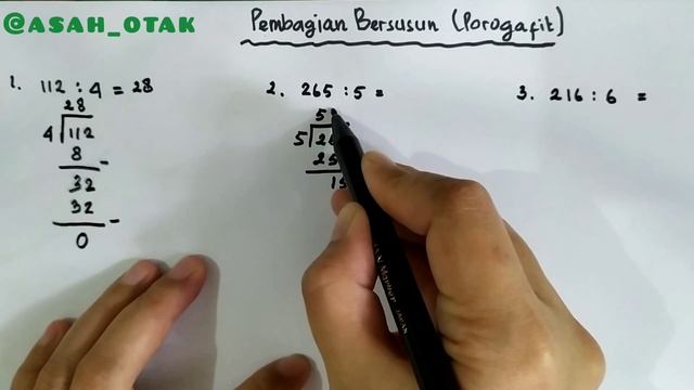Cara Mudah Pembagian Bersusun (Porogapit)|@materimatematika