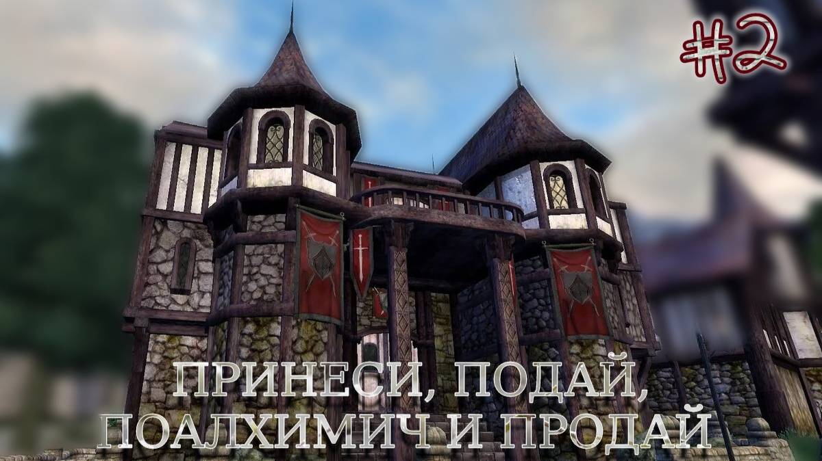 Играем в TES:OBLIVION﹥[Гильдия бойцов, Алхимия и Торговля]