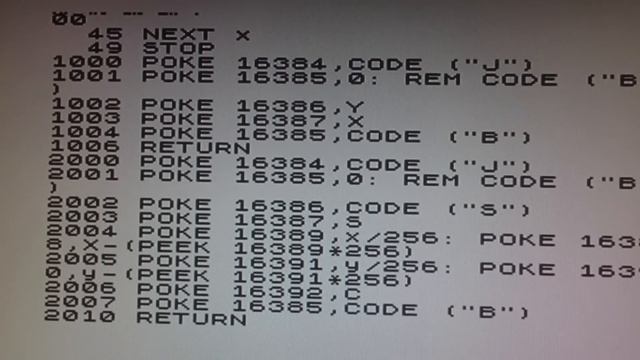 Spectrum Next first sprite test in basic.