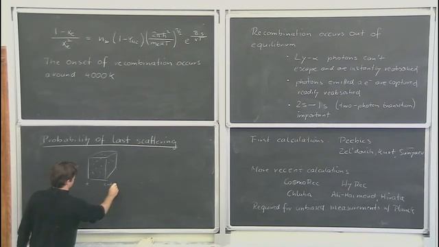 The Cosmic  Microwave Background - R. Flauger - lecture 2/5