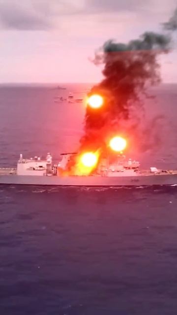 НЛО напали на военный корабль США