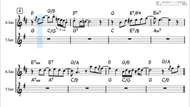 Mo__Better_Blue___Backing_Track_with_Sheet_Music_for_Sax_Duo_Take_2(360P)[1]