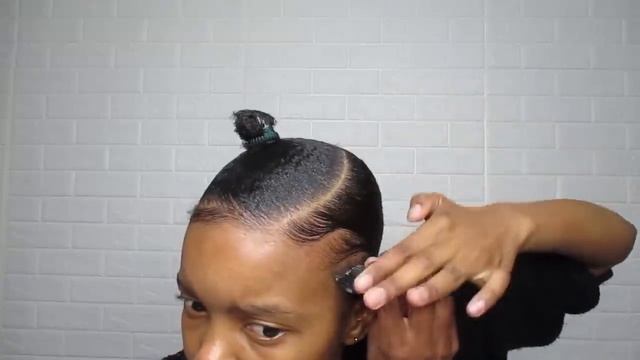 Natural Hair Updo | Wedding Hairstyle | Marley Hair | Eco Styling Gel