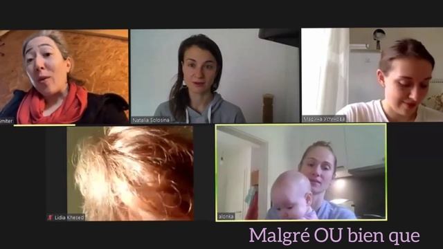 Learn French online with Celavi online MALGRÉ OU BIEN QUE