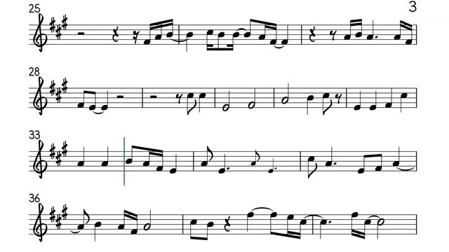 My Girl I Alto Sax Sheet Music Backing Track Play Along Partitura ( 720 X 1280 )