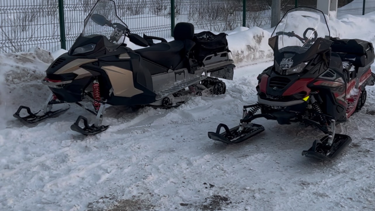 Снегоход Aodes SNOWCROSS 1000 и Снегоход Aodes OSM SM 1000