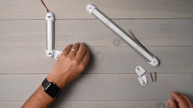 Lumitec 6" & 12" LED Rail II Strips. Color Changing White-Red-Blue.