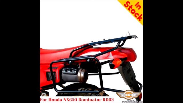 Honda NX650 RD02 (88-91) luggage rack system for Givi / Kappa Monokey system