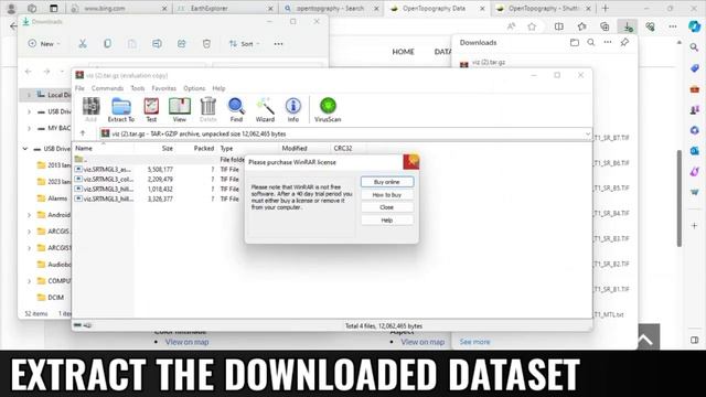 HOW TO DOWNLOAD SRTM DEM AND MAKE A FLOW DIRECTION MAP ON ARCGIS