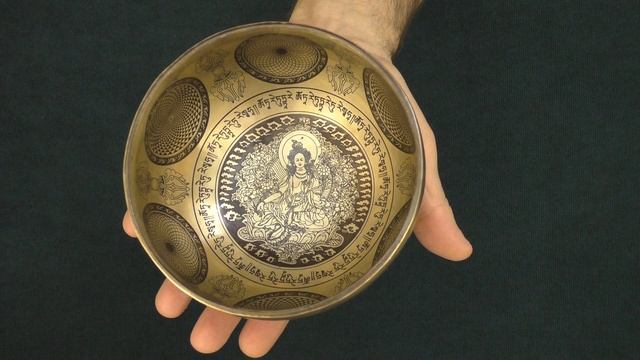 Поющая чаша Бутанская 15,1 см, Ми 337 Гц