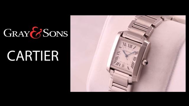 Pre-Owned Cartier Tank Francaise w51011Q3