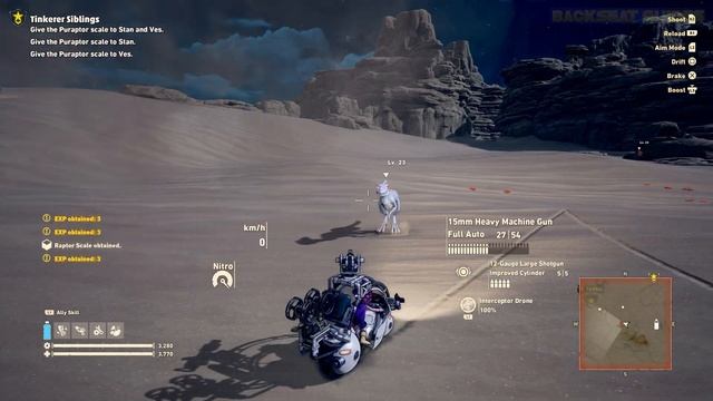 Sand Land: Puraptor Scale Locations | Tinkerer Siblings Quest