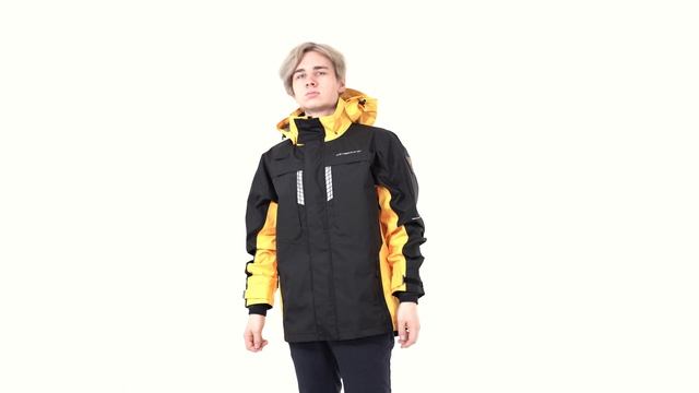 Куртка мембранная DragonFly Quad PRO black-yellow 2023