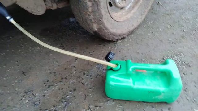 How to get your diesel tank empty Easy