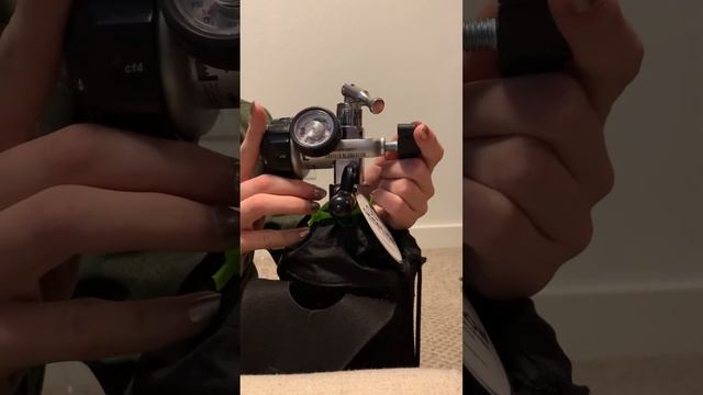 Oxygen Tank regulator set up - Bonsai Conserver