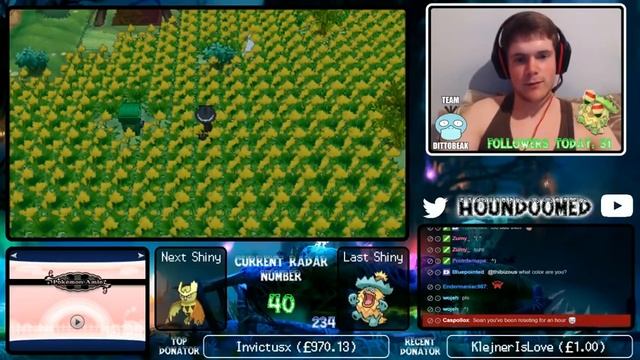 [LIVE] Shiny Noctowl FAIL at 40 Radar Chain!