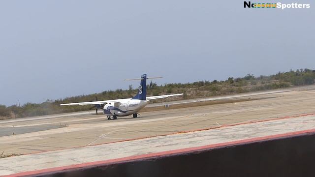 Aerogaviota ATR 42-500 Santiago de Cuba Takeoff - CU-T1454