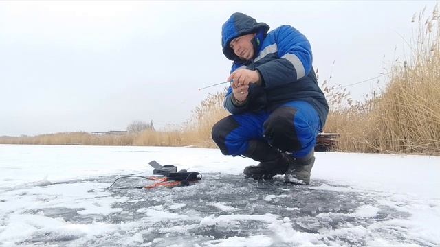 первый выезд в 2025 году на зимную рыбалку