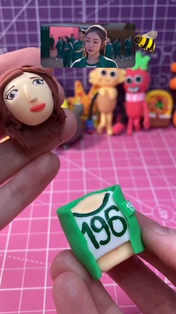 Сеньёрита «196» из Игры в Кальмара 🦑🐝 Подруга Таноса #diy #творчество #рек #игравкальмара #196
