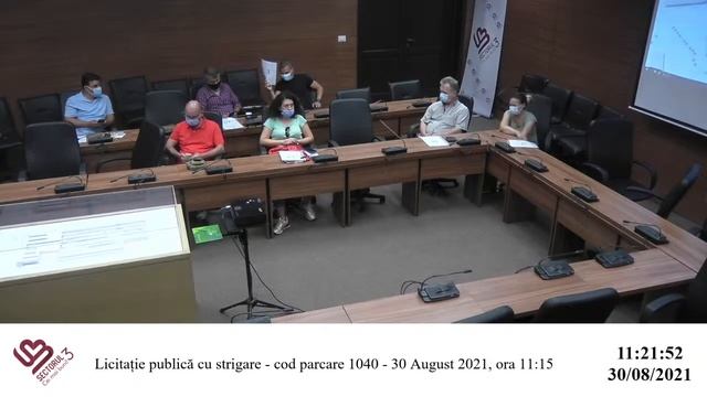 Licitație publică cu strigare - cod parcare 1040 - 30 August 2021, ora 11:15