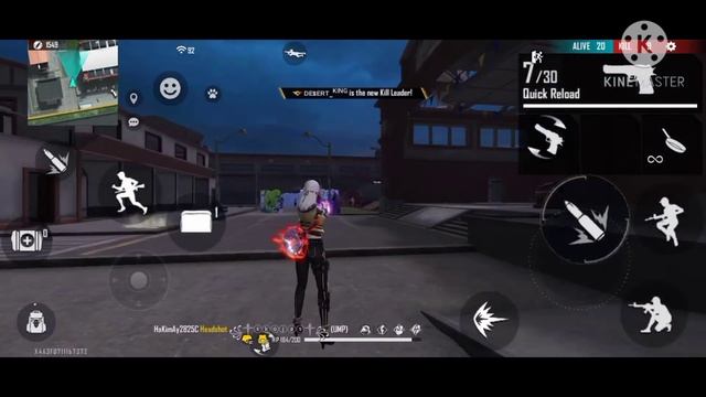 free fire one tape attitude video