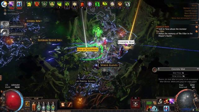 Mascot Lightning Arrow/Artillery 3.21 run map