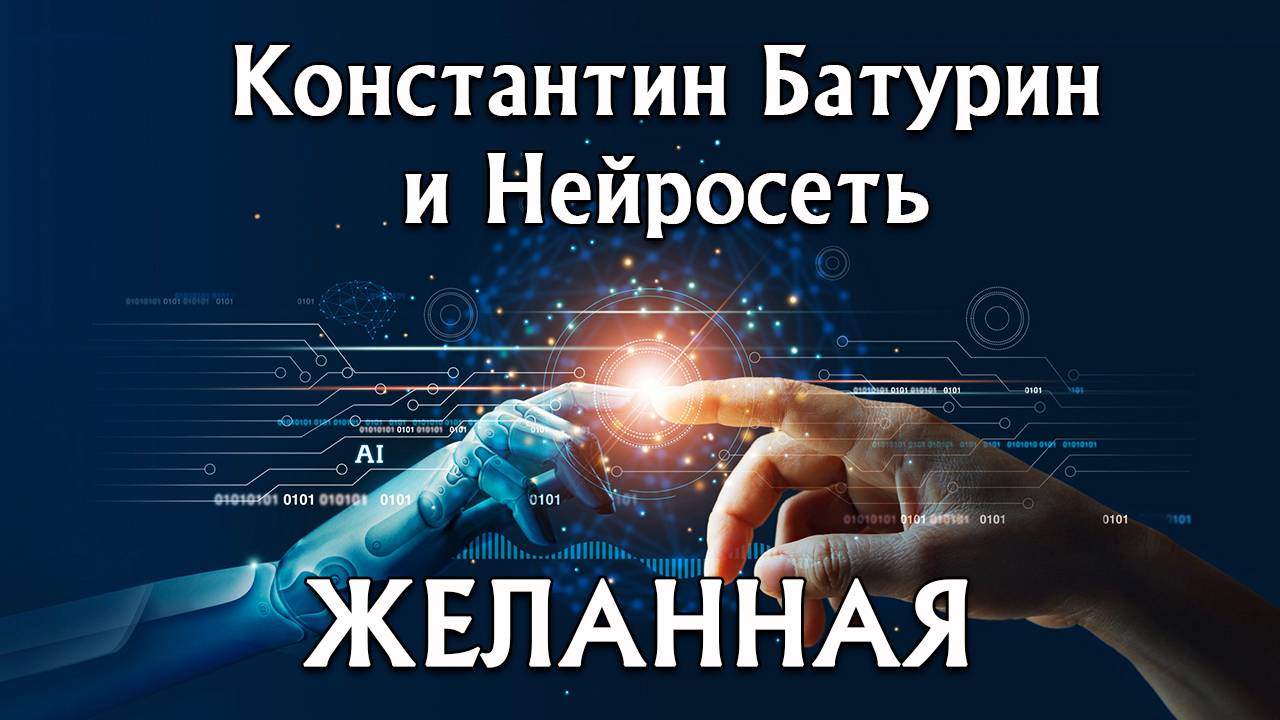 ЖЕЛАННАЯ - Константин Батурин и Нейросеть