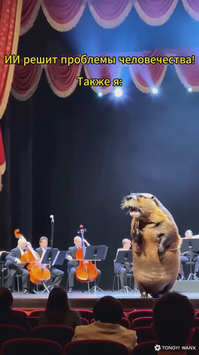 🦫бобровая ария для ценителей высокого