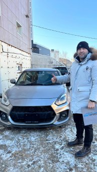 Выдача автомобиля Suzuki Swift