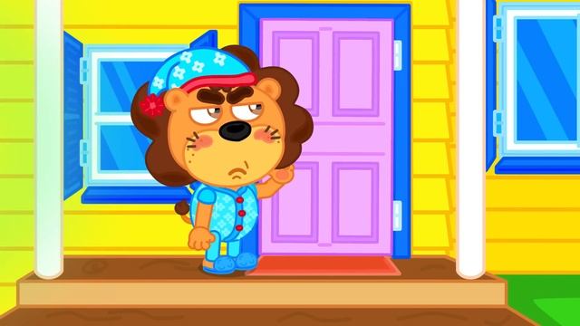 Маша_и_Леопольд_Поросенок_ревнует_папу_Мультик_для_детей_Lion_Family