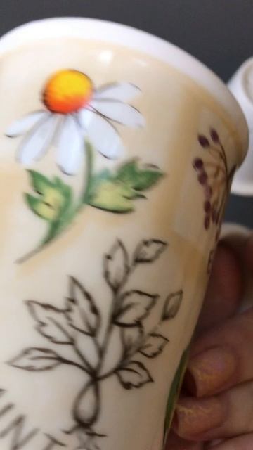 Чашка с ситечком