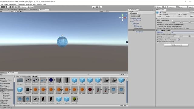Gravity Engine 3.0 - Orbit Tutorial