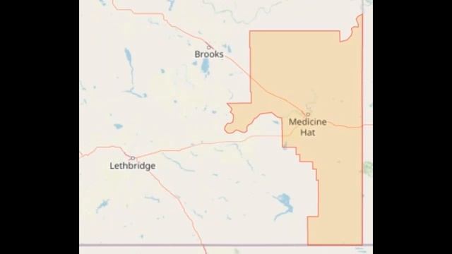 Alert Ready: Tornado Warning Cypress County/Medicine Hat, Alberta (Tornado Touchdown!)