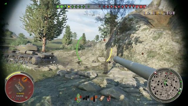 World of Tanks - Cruiser Mk.IV & Valentine