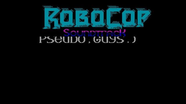 Robocop Soundtrack - High Style Software  [#zx spectrum AY Music Demo]