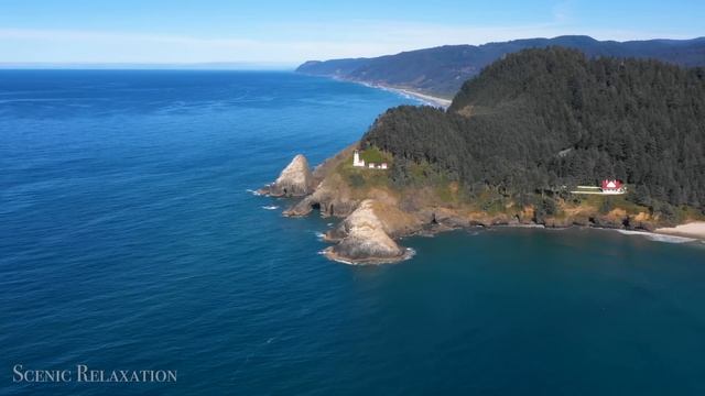 The Oregon Coast - Scenic Relaxation Film with Calming Music