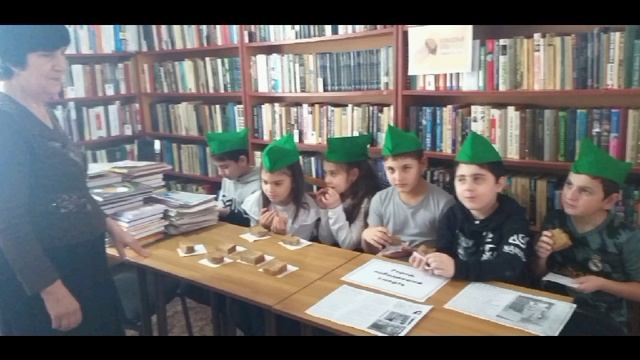 В Тугургойской сельской библиотеке прошёл урок памяти "Дети Блокады".
