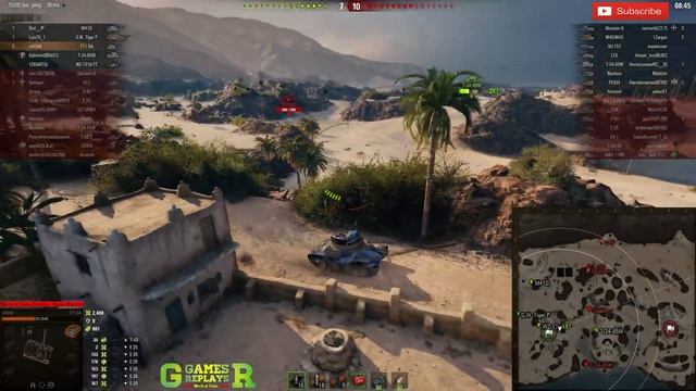World of Tanks T71 Replay - 10 Kills 4.2K DMG(Patch 1.4.0)