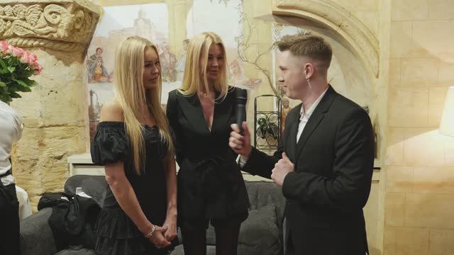 Шуточное интервью гостей на дне Рождении