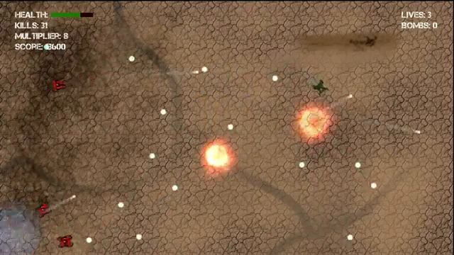 Tank Attack 2D XBLIG Gameplay